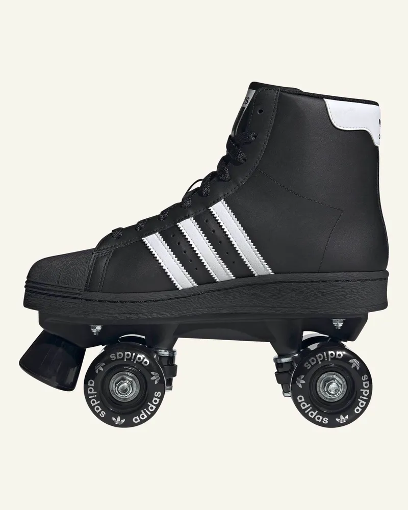 adidas SUPERSTAR 82 ROLLSCHUH Schwarz