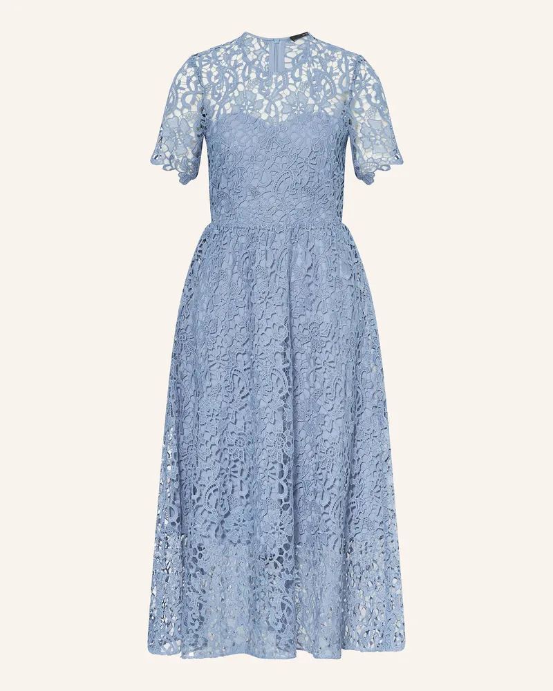 Oui  Spitzenkleid Hellblau