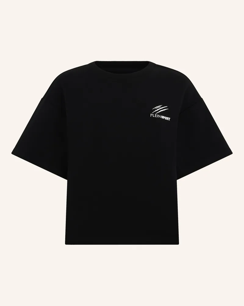 Philipp Plein Plein Sport Round Neck T-Shirt Icon Scratch schwarz Schwarz