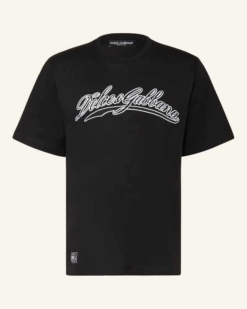 Dolce & Gabbana T-Shirt schwarz Schwarz