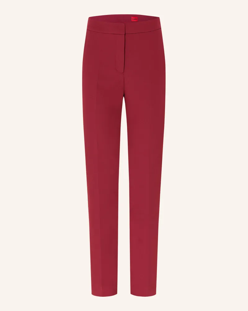 HUGO BOSS Hose Hagonia rot Dunkelrot