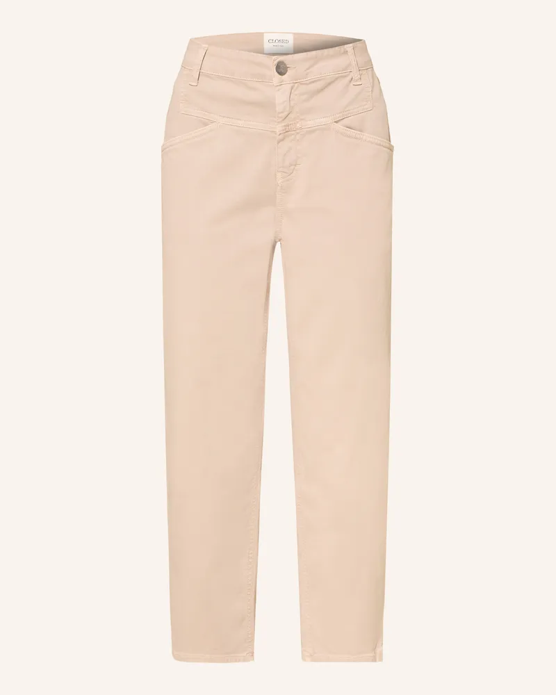 Closed Cropped Jeans Stover-X beige Beige