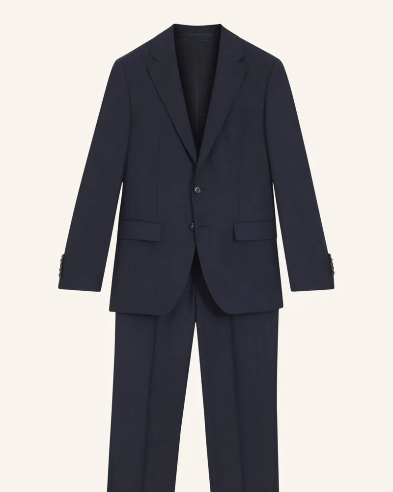 HUGO BOSS Business Anzug L-HARVERS-2PCS-241 Slim Fit Dunkelblau