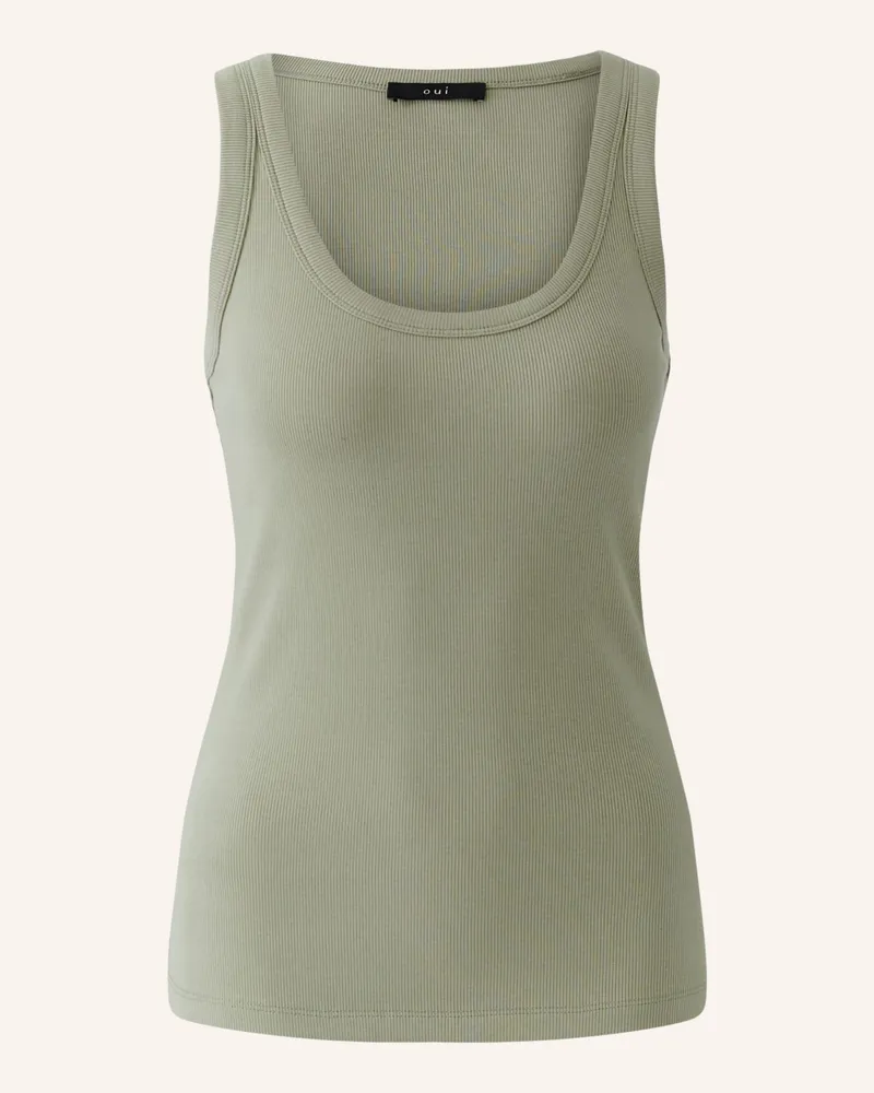 Oui  Top gruen Grün