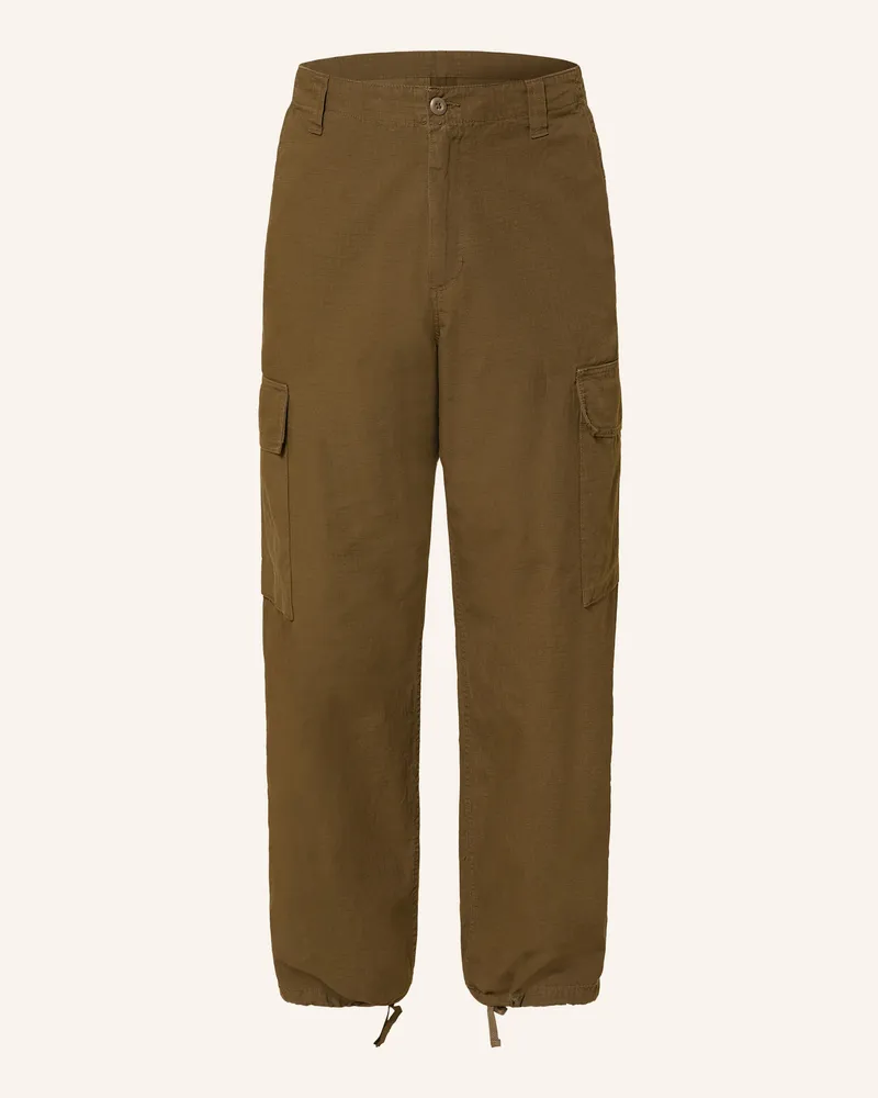 Carhartt WIP Cargohose Kade Relaxed Straight Fit beige Oliv