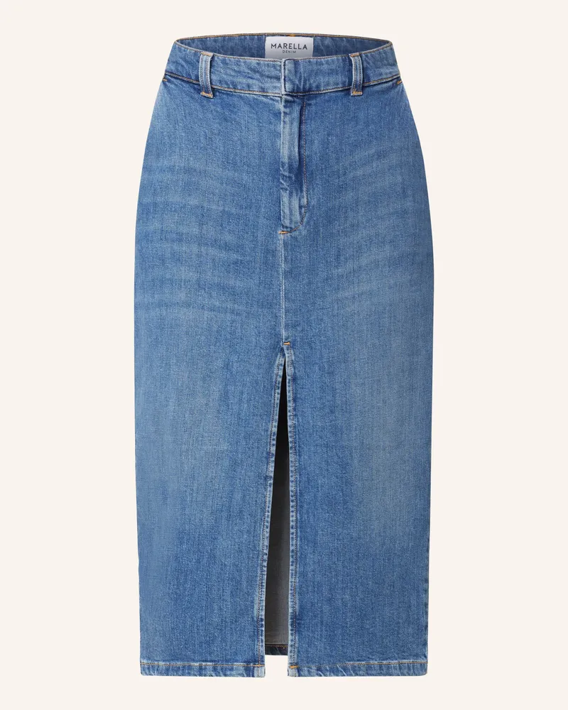 MARELLA Jeansrock blau 001