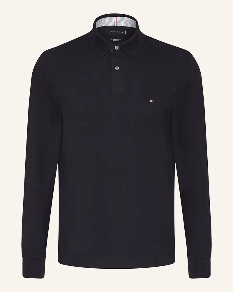 Tommy Hilfiger Piqué-Poloshirt Regular Fit Blau