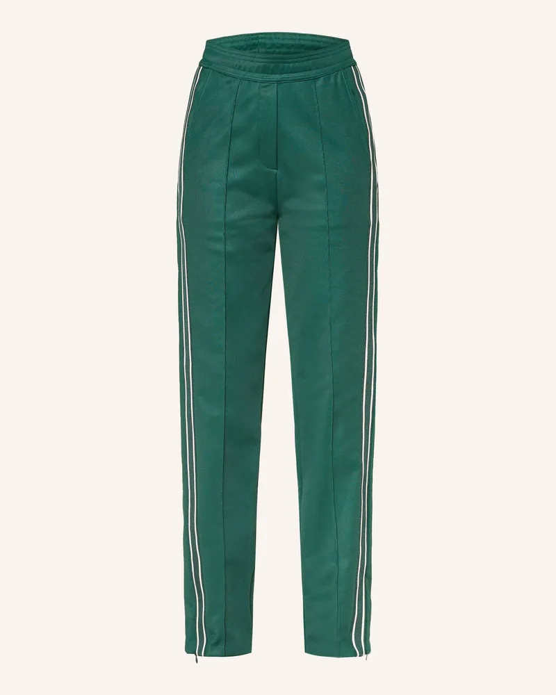 Dorothee Schumacher Piqué-Hose Everyday Cool Mit Galonstreifen gruen Grün