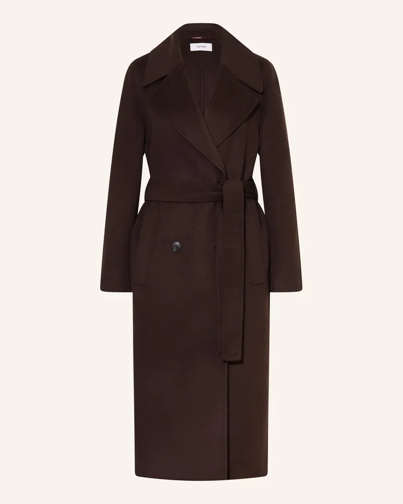 Reiss Mantel RENE Dunkelbraun