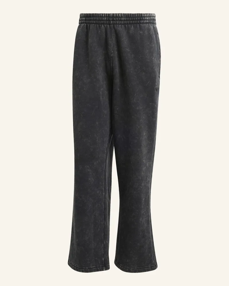 adidas WASHED JOGGINGHOSE Schwarz