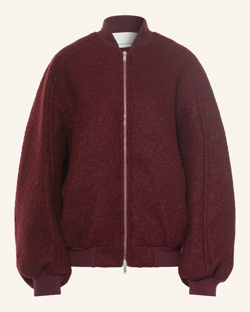 FRANKIE Shop Oversized-Blouson Elinor rot Dunkelrot