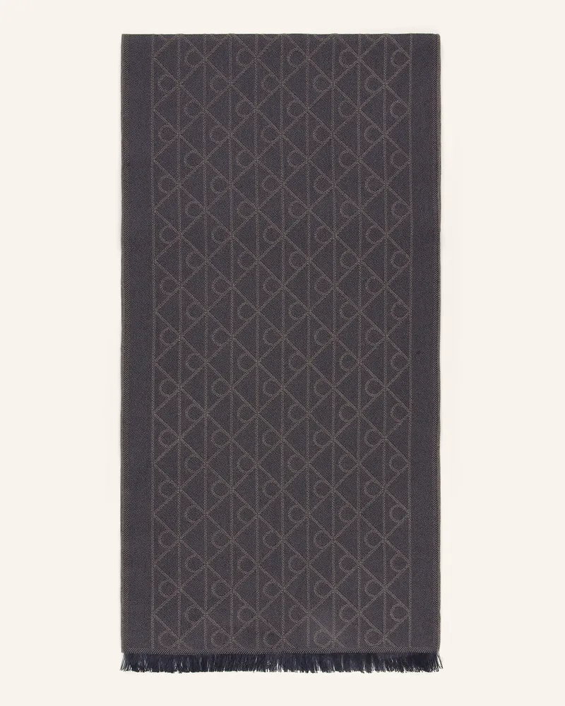 Calvin Klein Schal blau Blaugrau