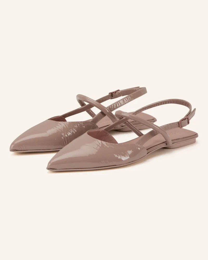 POMME D'OR Slingpumps Anya beige Altrosa