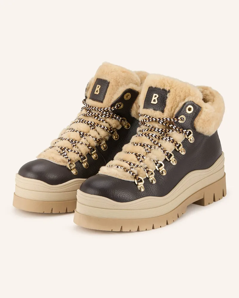 Bogner Schnürboots Arosa braun Dunkelbraun