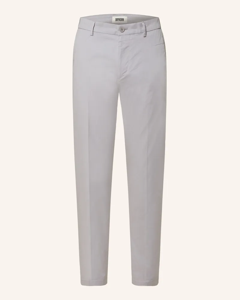 Drykorn Chino AJEND Extra Slim Fit Hellgrau