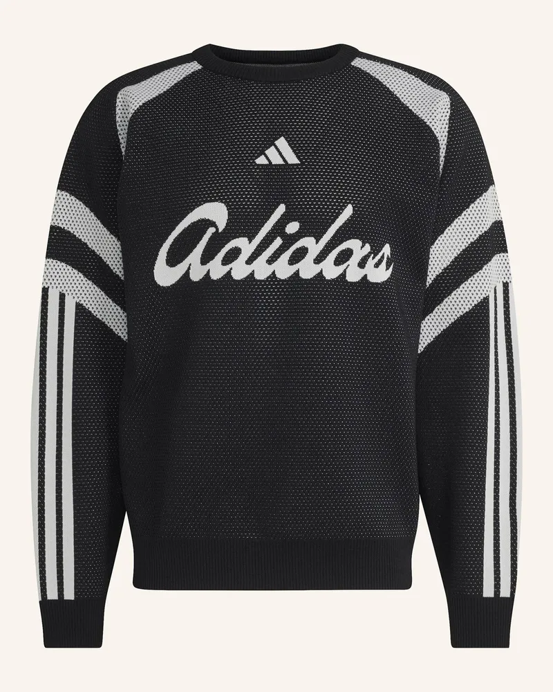 adidas House Of Tiro Sweatshirt, Gewirktes Material schwarz Schwarz