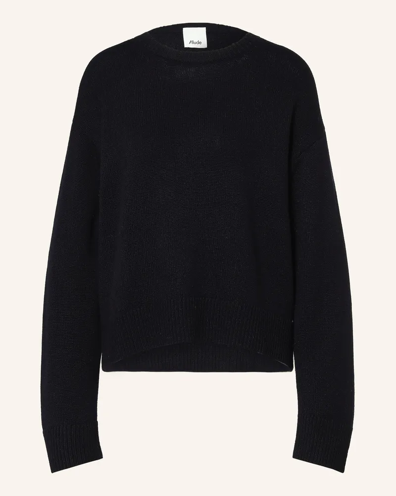 ALLUDE Cashmere-Pullover blau Dunkelblau