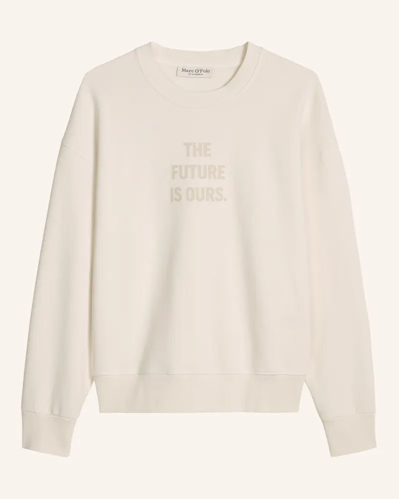 Marc O'Polo Woman's Day Sweatshirt weiss Ecru
