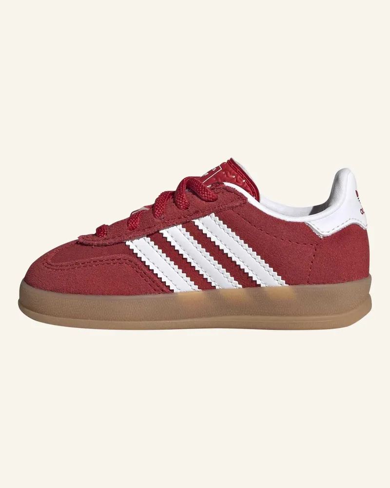 adidas GAZELLE INDOOR COMFORT CLOSURE ELASTIC LACE SCHUH Weiss
