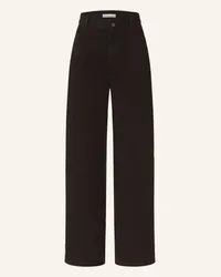 Mrs & HUGS Straight Jeans Schwarz