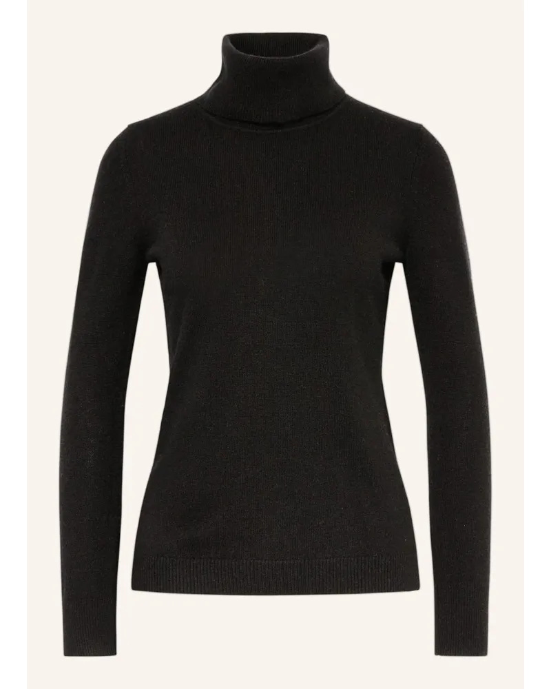 Darling Harbour Rollkragenpullover aus Cashmere Schwarz