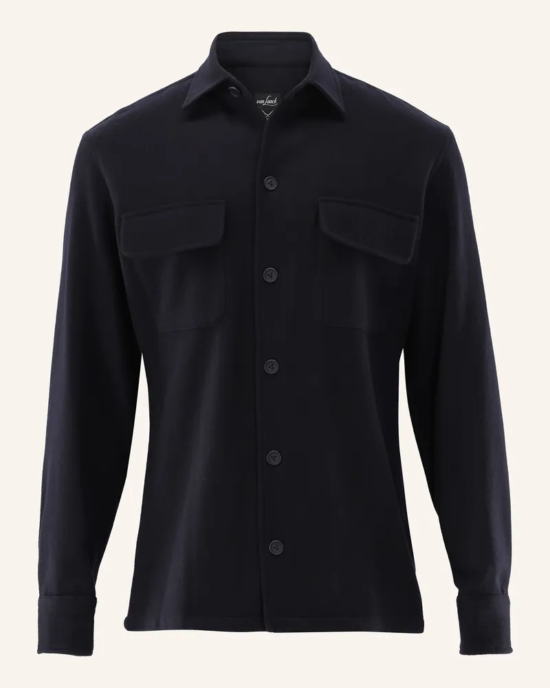 van Laack Hemd Tailor Fit blau Dunkelblau