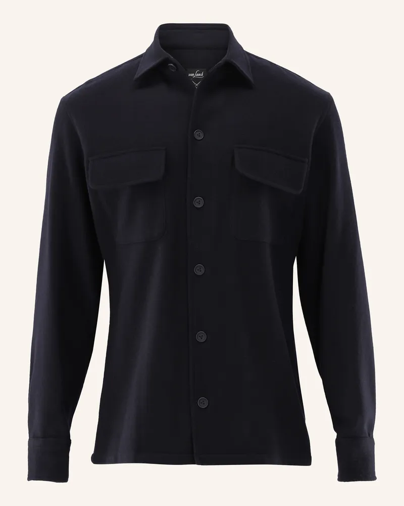 van Laack Hemd Tailor Fit blau Dunkelblau
