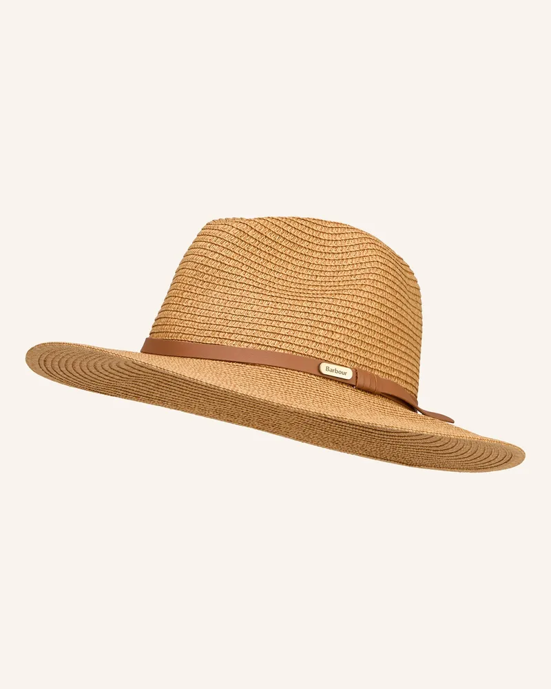 Barbour Strohhut Evelyn braun Rosé