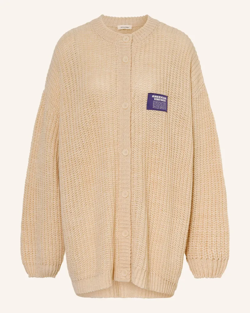 American Vintage Strickjacke Cyrow beige Beige