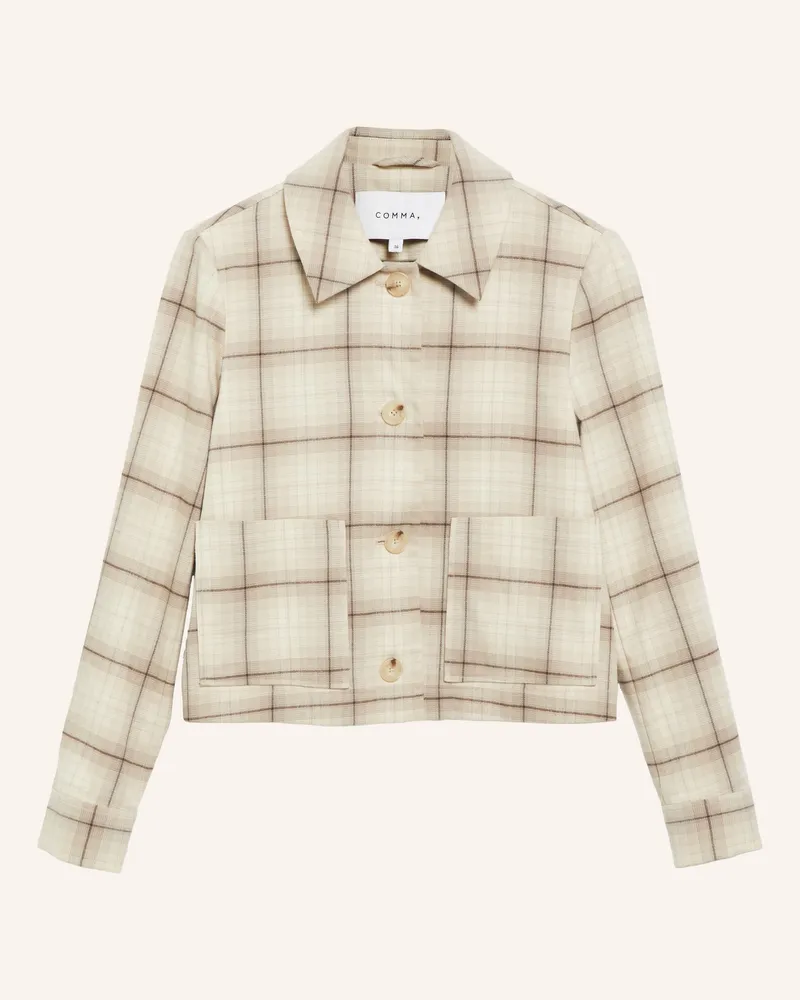 COMMA Indoor-Jacke beige Beige