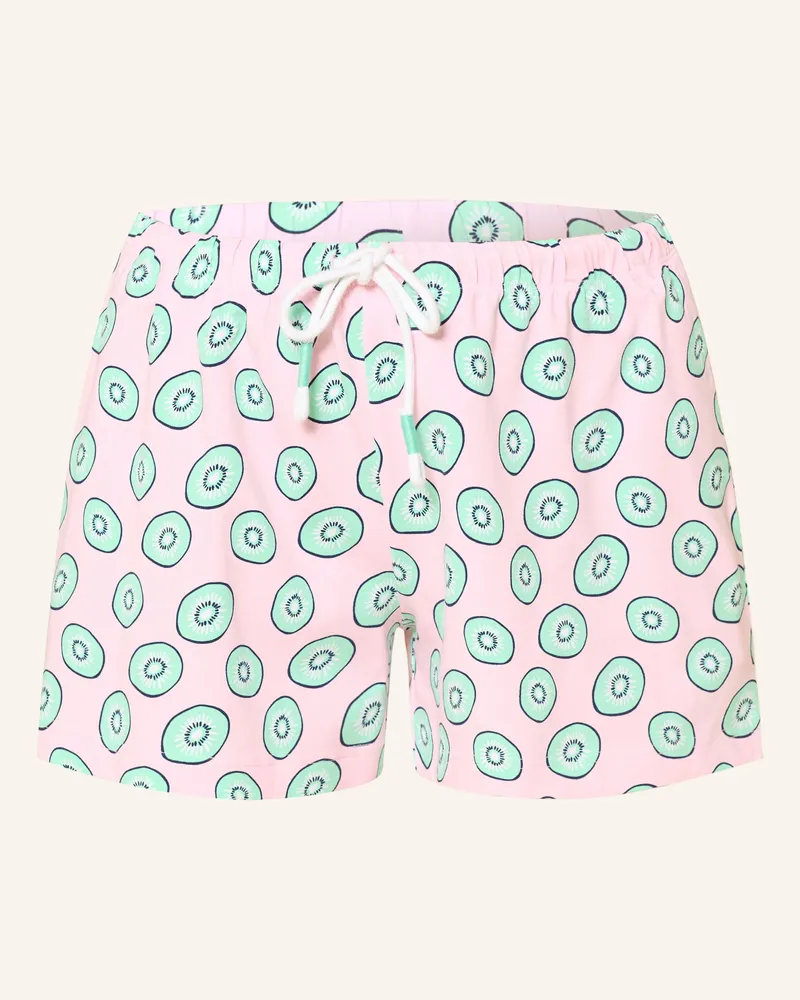 Mey Schlafshorts FLASHY FRUITS Rosa