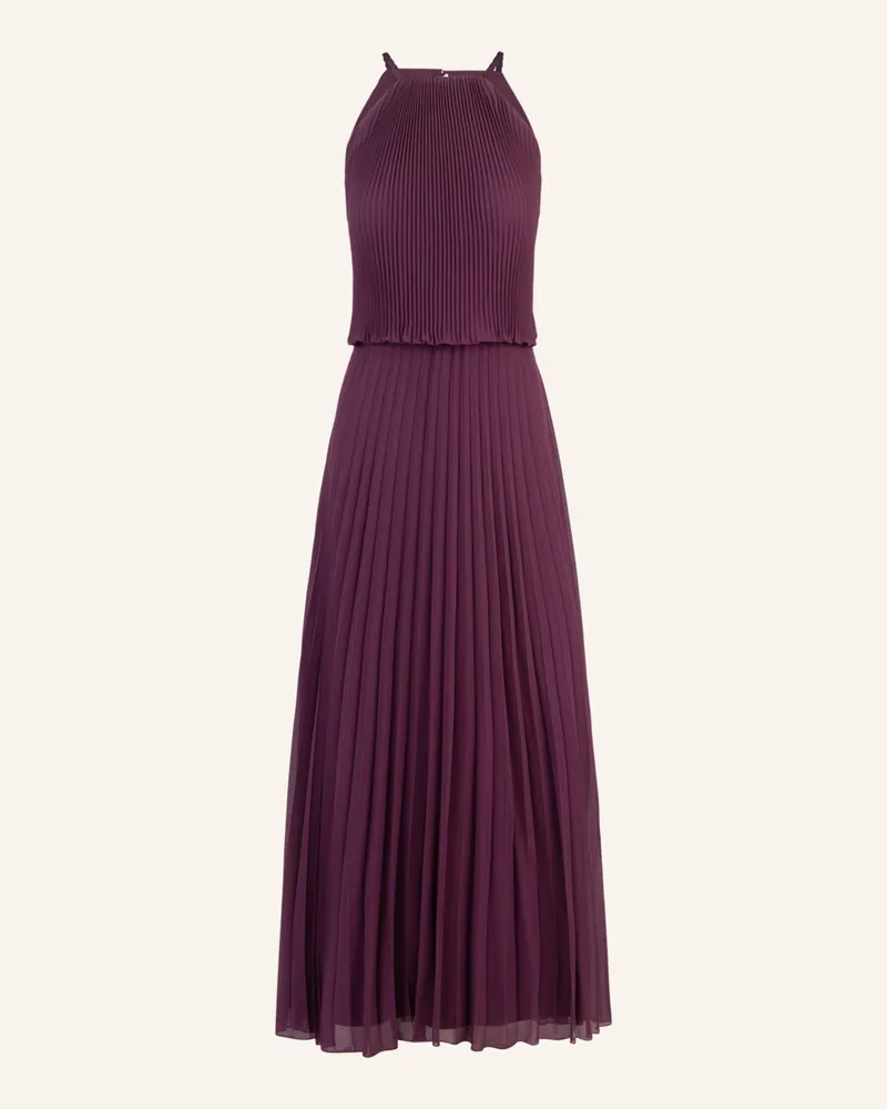 Apart Chiffonkleid Dunkellila
