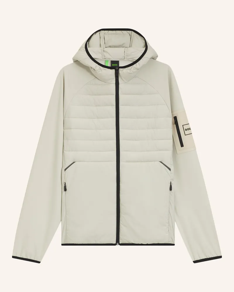HUGO BOSS Casual Jacke J_Urbanex Hybrid Hd Regular Fit beige Beige