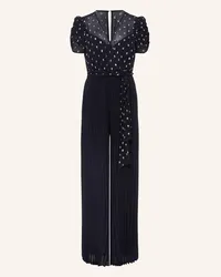 Phase Eight Jumpsuit MOLLI mit Glitzergarn und Plissees Blau