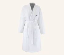 Bademantel Llecroco weiss
