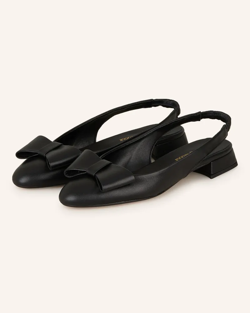 Darling Harbour Slingballerinas Schwarz