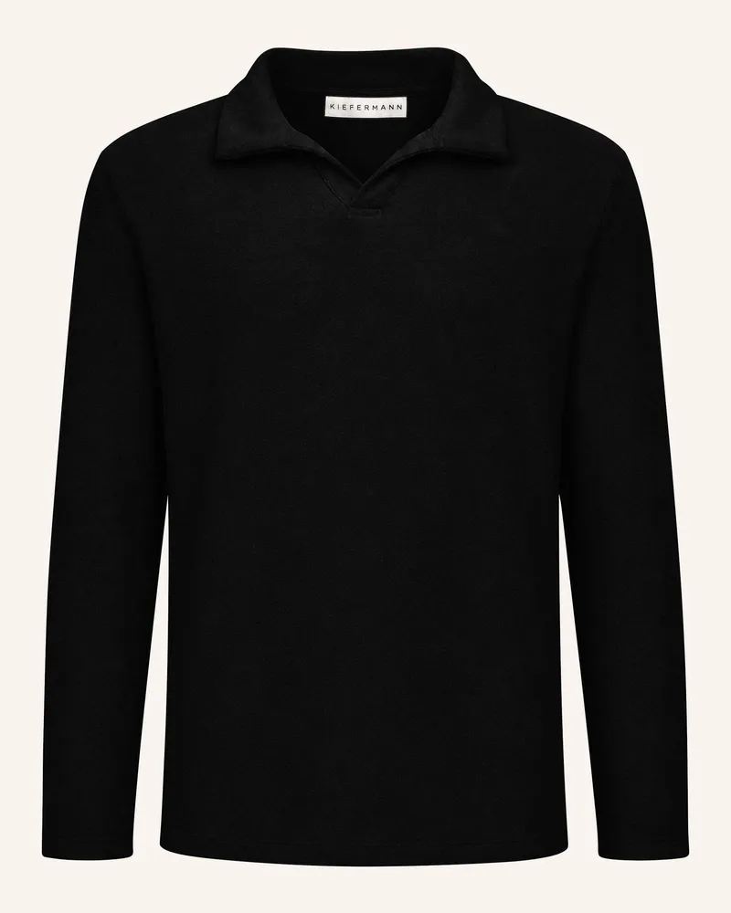 KIEFERMANN Sweatshirt Tonin schwarz Schwarz