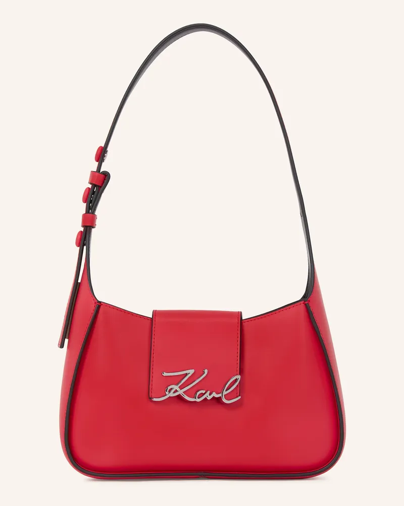 Karl Lagerfeld Schultertasche Rot