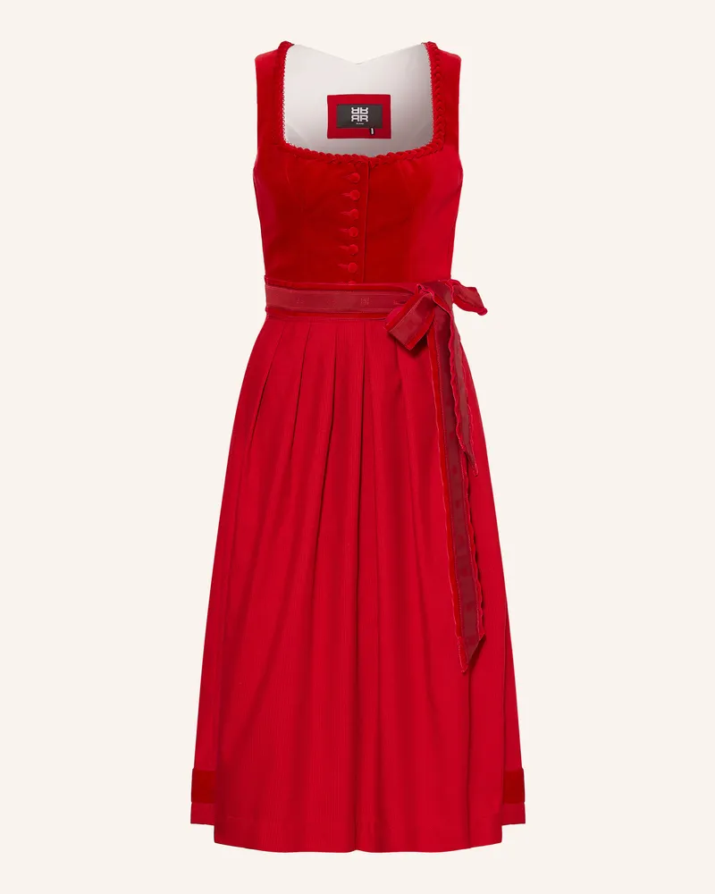 Riani Dirndl rot Rot