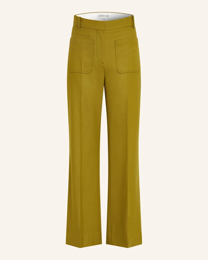 Victoria Beckham Hose ALINA Oliv