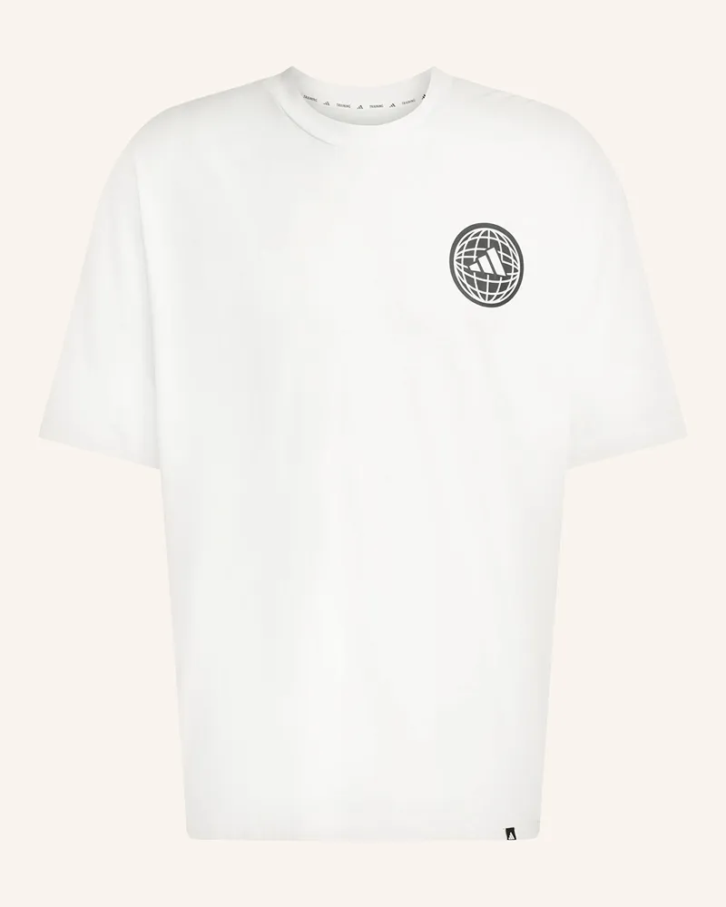 adidas T-Shirt POWER GRAPHIC Ecru