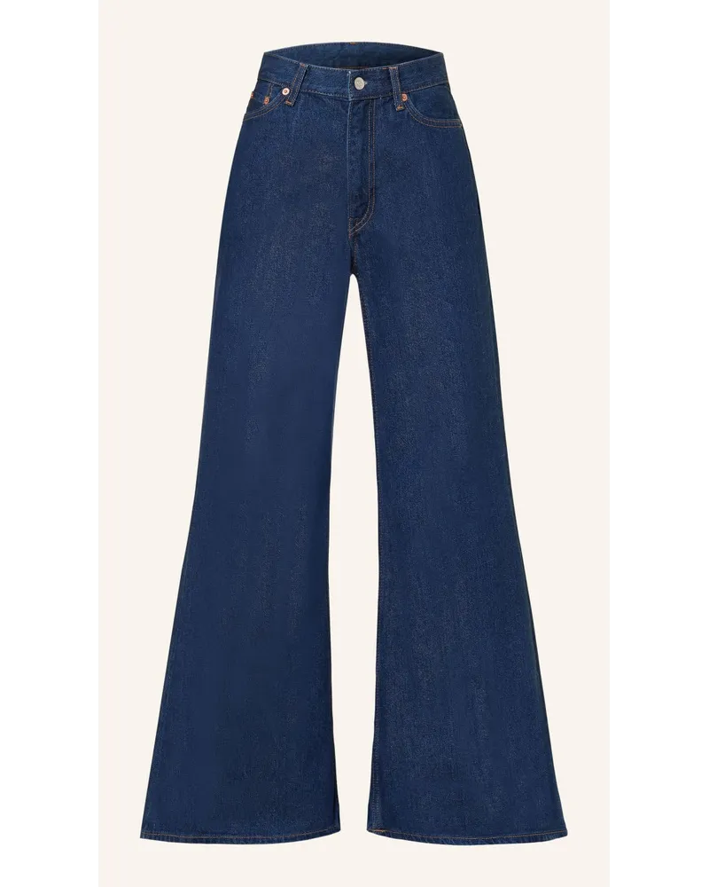 Cos Flared Jeans Blau