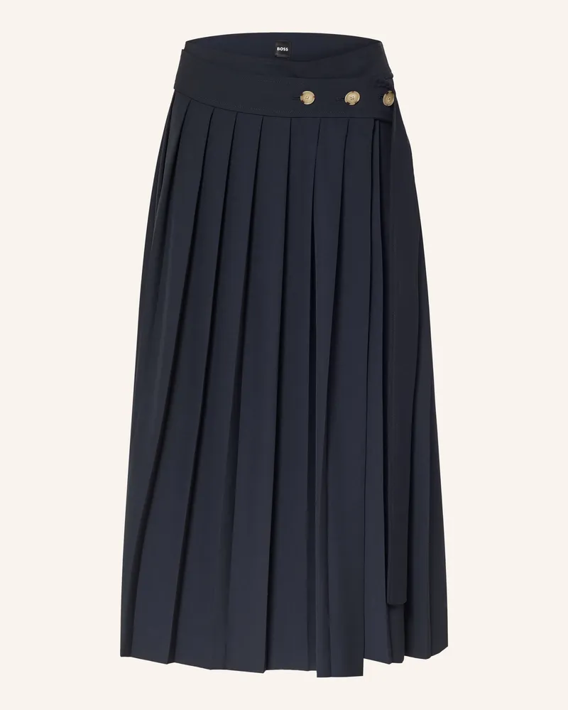 HUGO BOSS Wickelrock Vendra blau Dunkelblau