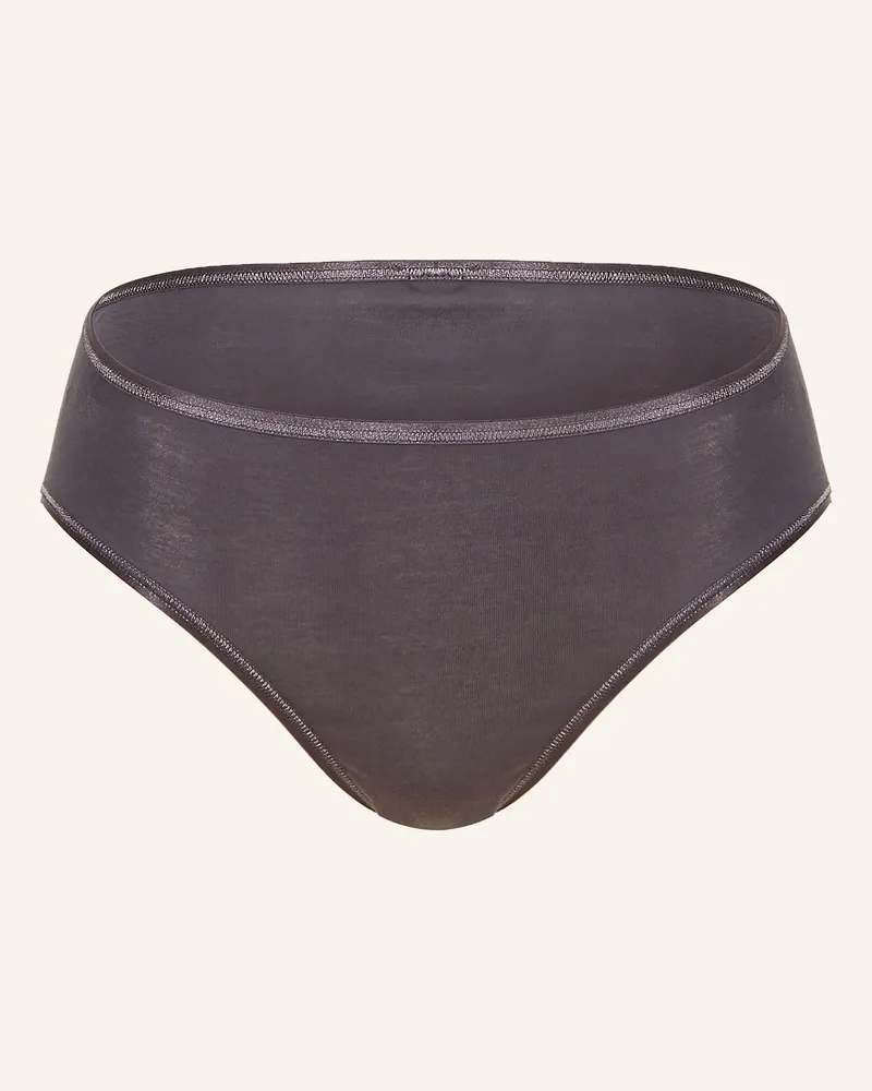 Hanro Slip COTTON SEAMLESS Grau