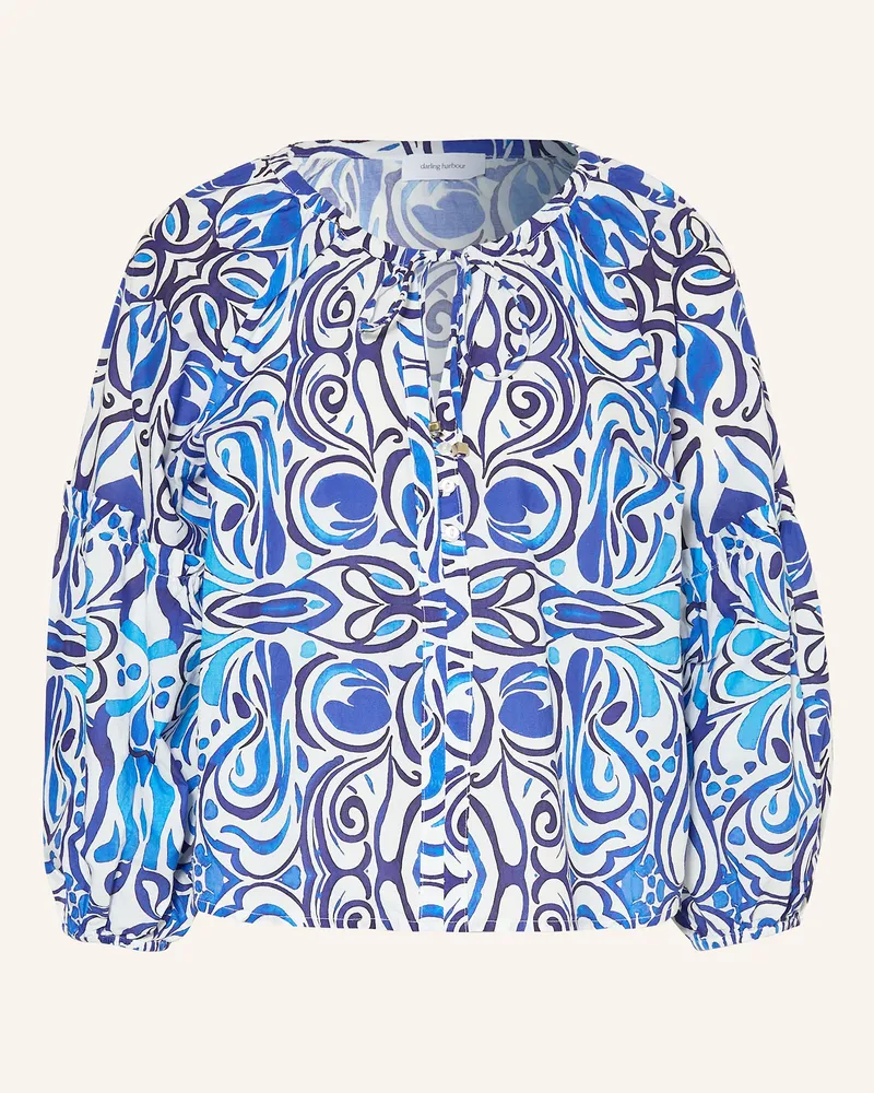 Darling Harbour Blusenshirt Blau
