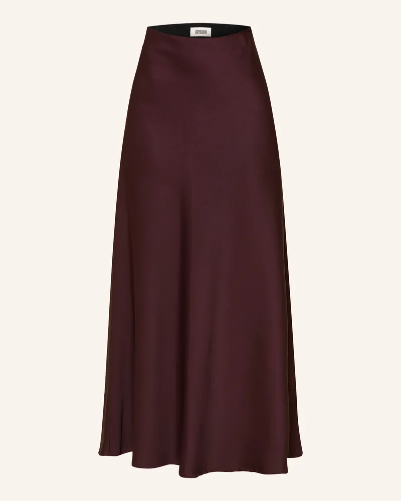 Drykorn Satinrock Nevida rot Dunkelrot