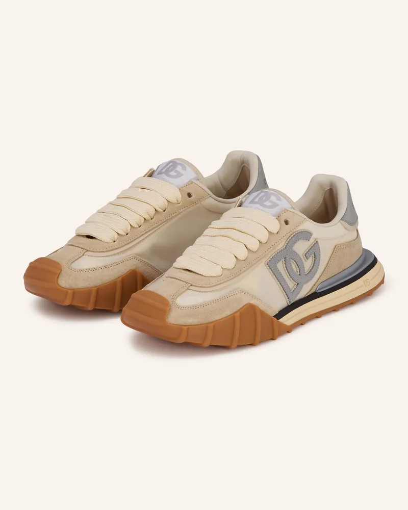 Dolce & Gabbana Sneaker beige Hellbraun