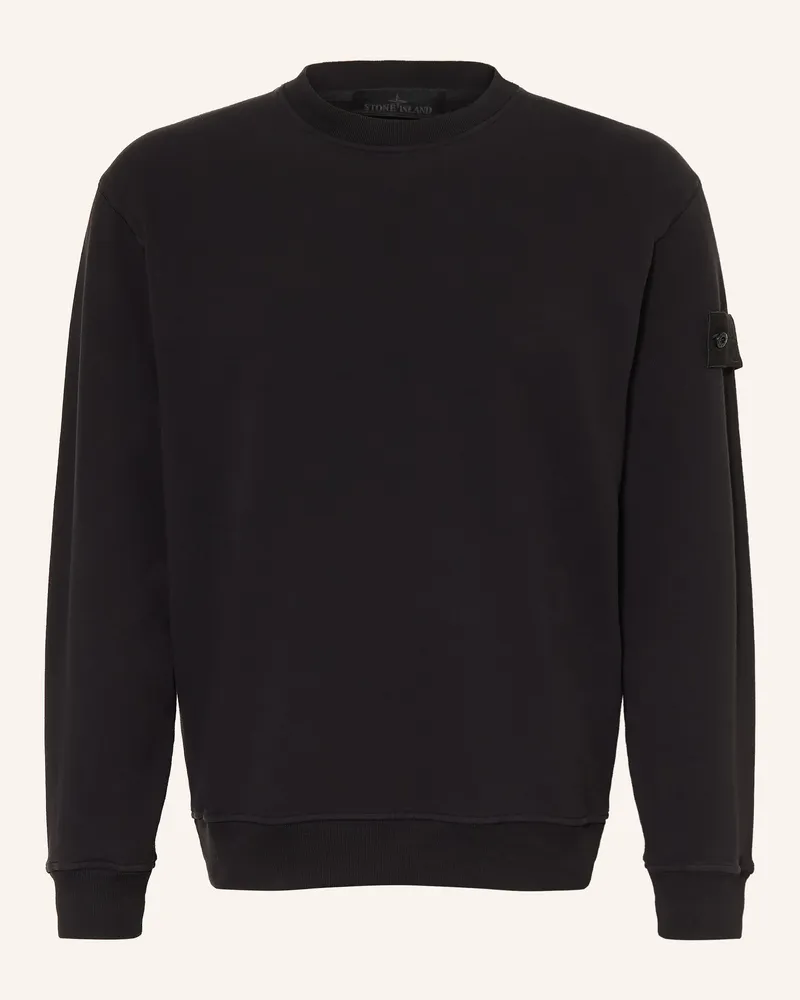 Stone Island Sweatshirt schwarz Schwarz