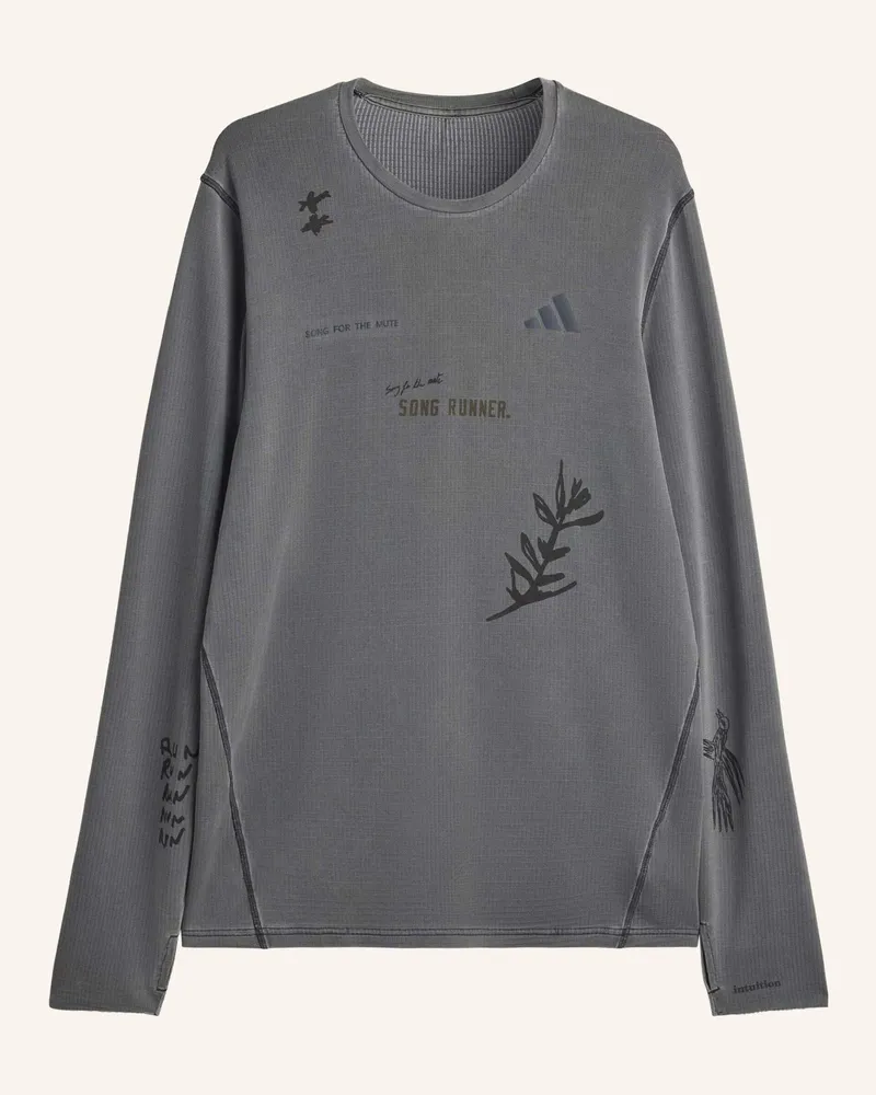 adidas Adidas Running X Song For The Mute Longsleeve grau Grau