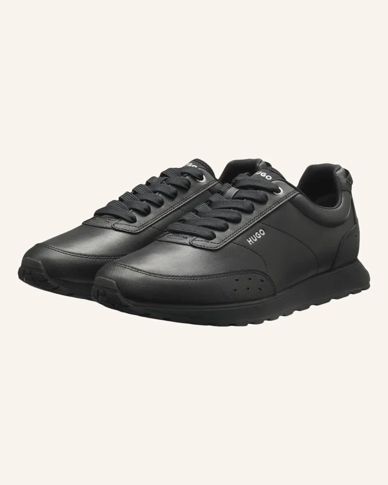 HUGO BOSS Sneaker ICELIN_RUNN_NYRBPU Schwarz